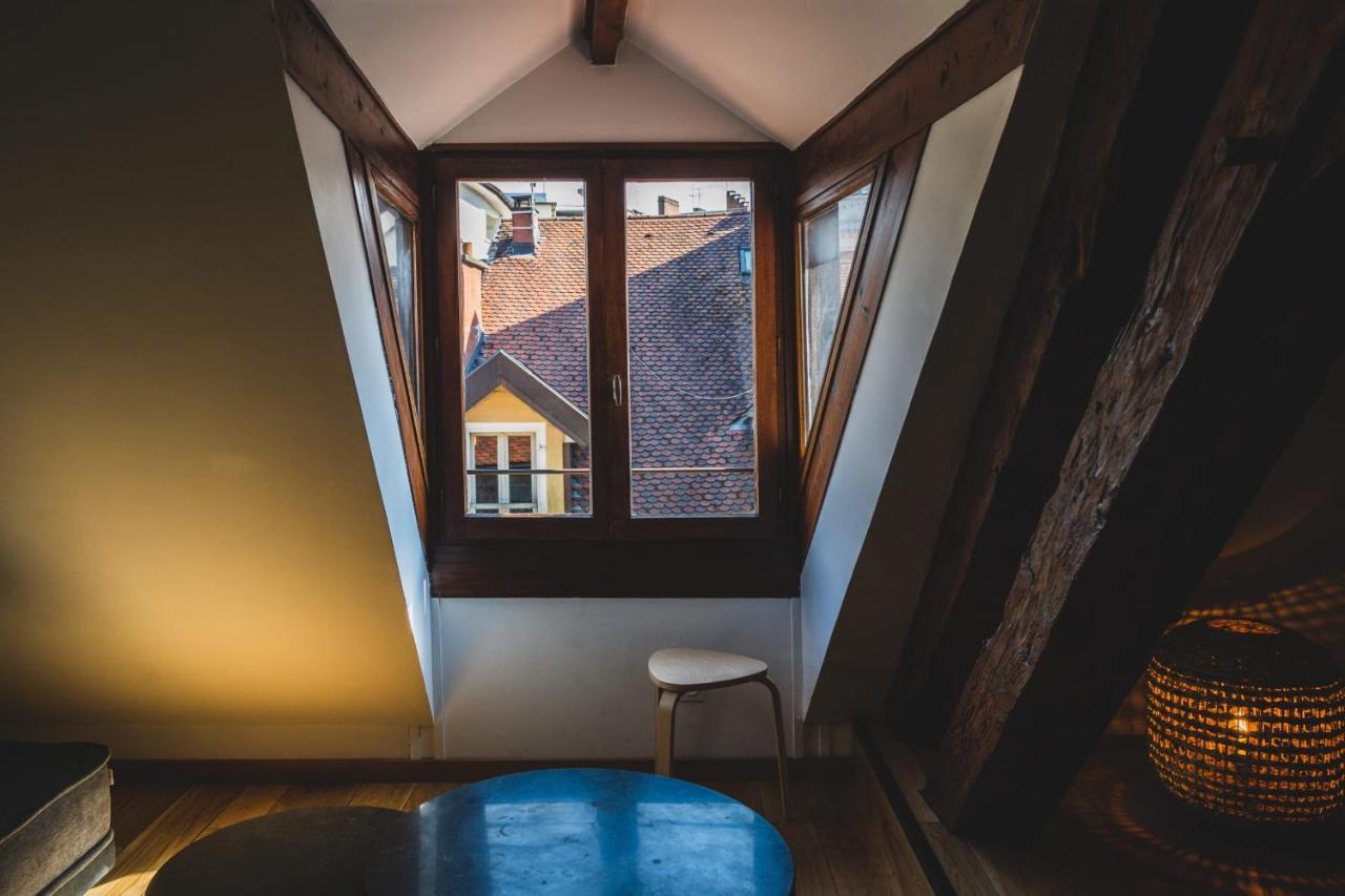 Le Septqatre - Grand Triplex Au Coeur De La Vieille Ville 阿讷西 外观 照片