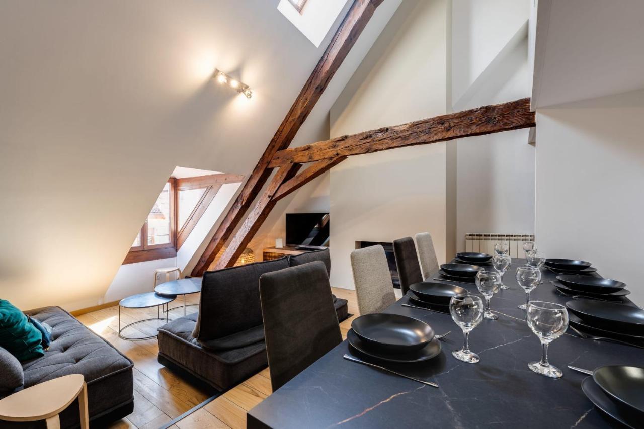 Le Septqatre - Grand Triplex Au Coeur De La Vieille Ville 阿讷西 外观 照片